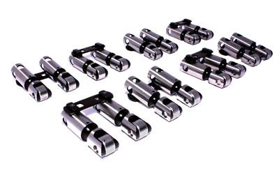 (image for) 819-16 Endure-X Solid Roller Lifters for Chevrolet V8 396-454 (1965-96), .842" Dia., Centered – Set of 16 - Click Image to Close